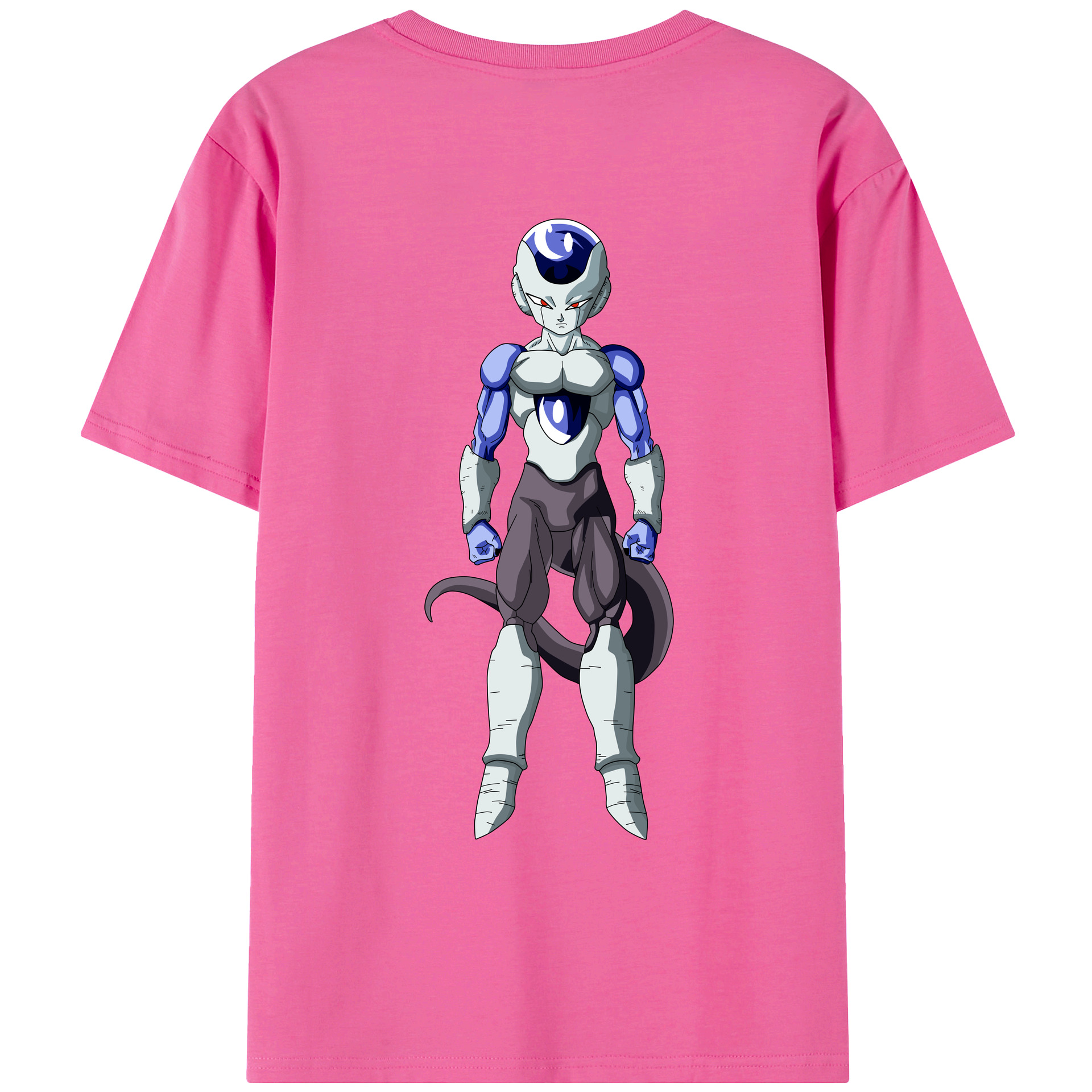 （画像用） ドラゴンボール フリーザ DRAGON BALL Frieza レディース半袖Tシャツ(バックプリント)